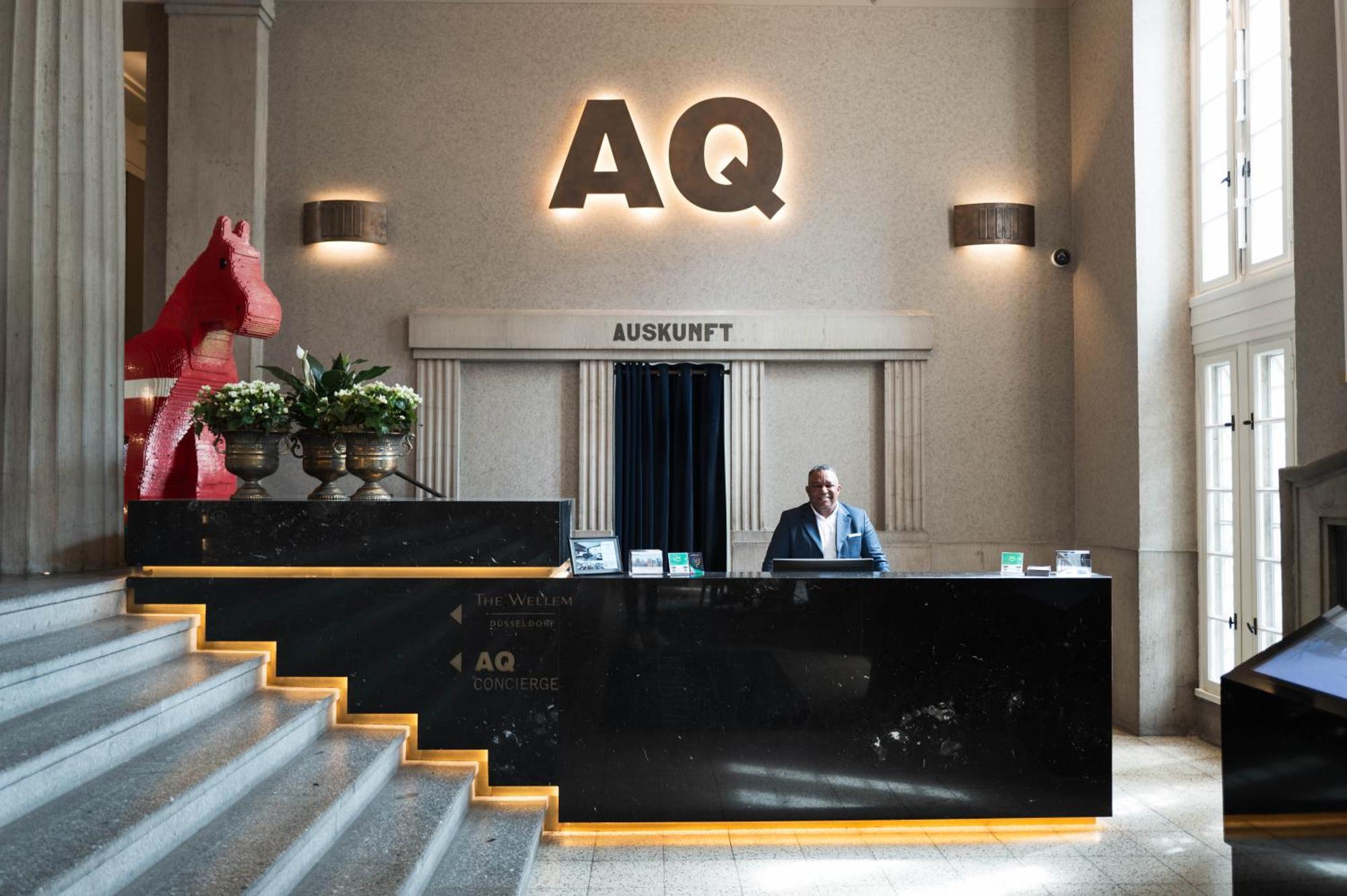 The Wellem, In The Unbound Collection By Hyatt Hotel Düsseldorf Eksteriør billede Reception